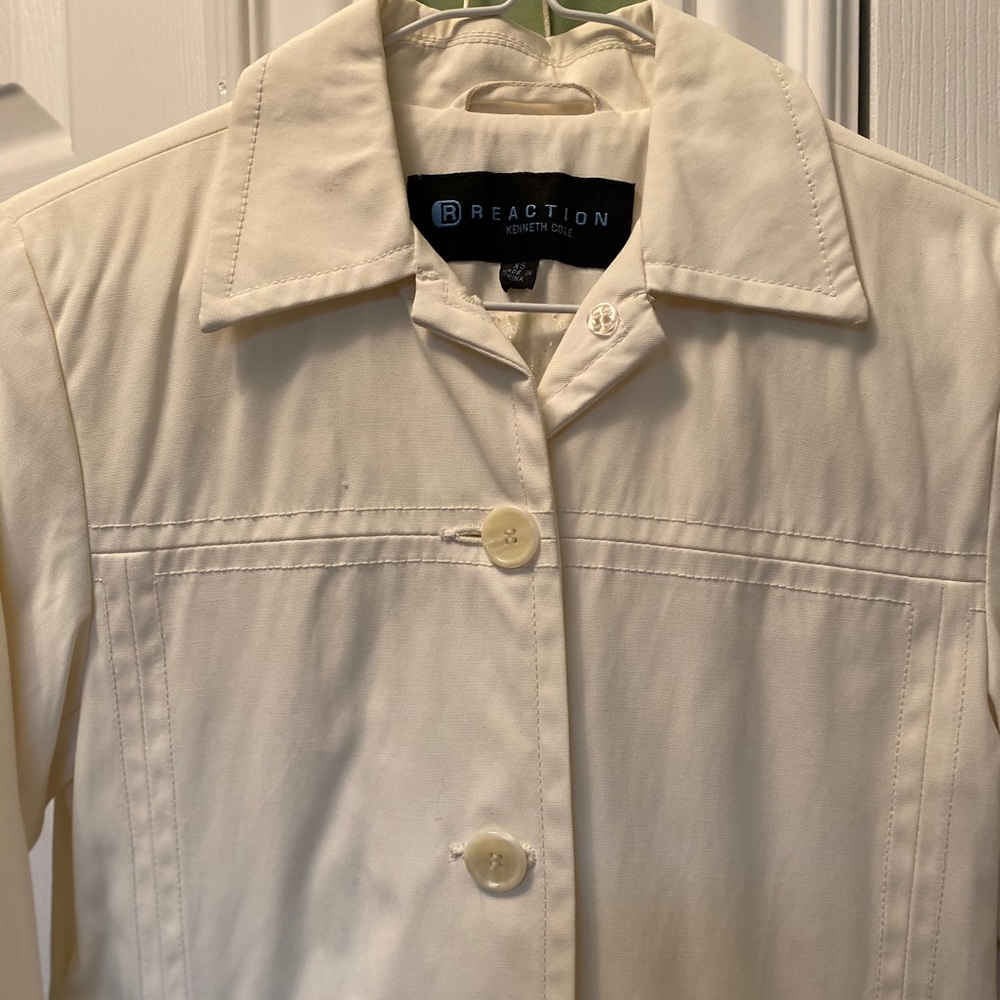 Kenneth Cole off-white spring jacket - Picture 2 of 5